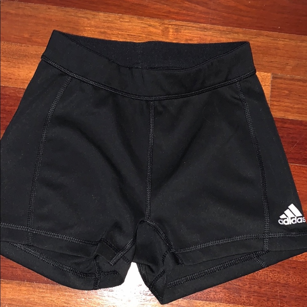 adidas stretchy workout shorts